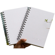 Sevendays Notes Designer Series Dot-Grid And Graph/Grid Notebook 2-Pack image