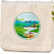 Sevendays Sylhet (Round) Canvas Tote Bag image