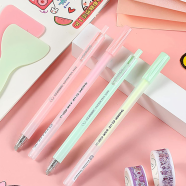 Shanzhi Handbook Tool Set Dot Glue Pen Tweezers Shovel Student Children DIY Decoration Material Art Knife - 4Pcs image