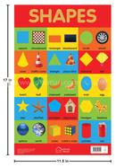 Shapes Chart Early Learning Educational Chart For Kids image