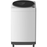 Sharp Full Auto Washing Machine ES-W90EW-H | 9 KG - Light Grey image