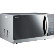 Sharp Grill Microwave Oven R-72A1-SM-V | 25 Litres - Mirror Silver - R-72A1-SM-V