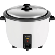 Sharp Rice Cooker KSH-458SS-WH | 4.5 Liters - White - KSH-458SS-WH