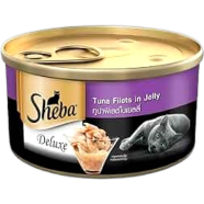 Sheba Deluxe Cat Can Food - Tuna Filets in Jelly 85g | Cat Wet Food image