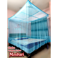 Sheba Marketing Paragon Airflow Mosquito Net (7×8 Feet) For Extra Large Bed image