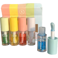Sheglam 5in1 Jelly Wow Hydrating Non-Sticky Lip Oil – Transparent Glossy image