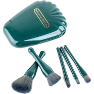 Shells Shape Mirror Box with Beautiful Makeup Brush Set 5 Pcs icon