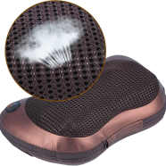 Shiatsu Deep Kneading Massage Pillow with Heat - for Neck, Back And Shoulder Pain Relief image