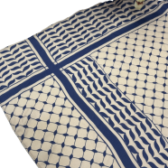 Shilpaholic Base And Navy Keffiyah Hijab image