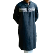 Shilpaholic Black Signature Panjabi image