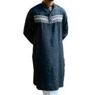 Shilpaholic Black Signature Panjabi image