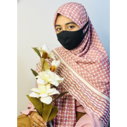 Shilpaholic Dusty Pink And Base Color Scarf image