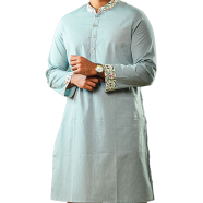 Shilpaholic Light Blue Cotton with Printed image