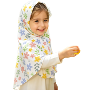 Shilpaholic Little Petal Kids Hijab image