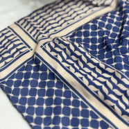 Shilpaholic Navy and Base Keffiyeh Hijab image