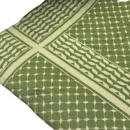 Shilpaholic Olive And Light Olive Keffiyah Hijab image