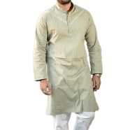 Shilpaholic Olive Classic Hand Work Panjabi image