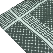 Shilpaholic Sea Green And Light Paste Keffiyah Hijab image