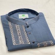 Shilpaholic Stone Blue Handwork Panjabi image