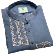 Shilpaholic Stone Blue Handwork Panjabi