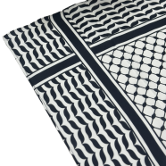 Shilpaholic White And Black Scarf image