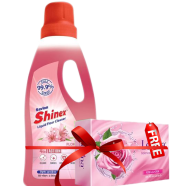 Shinex Floor Cleaner Floral 1 ltr Get Leona Soap 100 gm Free image