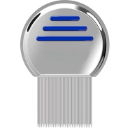 Ship Free Brushl Teetl Metaainlesids HaFree K-sub Nit Terminator Lice Comb 1 Piece High Quality IR Rid Headlice Sts Steeh Remove Nit image