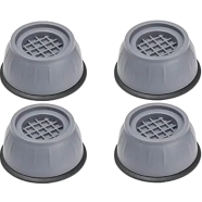 Shock Pad 4 Pcs Noise Cancelling Washing Machine Support, Washer And Dryer Anti-vibration Pads, Slip Anti Vibration And Noise Reducing Rubber Washing Machine Feet Pads image