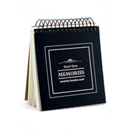 Short Term Memories - Spiral Pocket Notepad [300 Pages) [Black Cover] [Off-White Paper] image