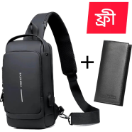 Shoulder Bag With Lock (Free Wallet) image