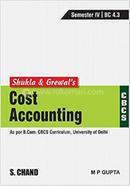 Shukla and Grewal's Cost Accounting image