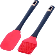 Silicon Brush And Spatula 2 In 1 image