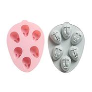 Silicon Cake Jelly Chocolate Making Mold Head Design - C006622