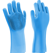 Silicon Dish Washing Kitchen Hand Gloves - 1Pair (Any Color) icon