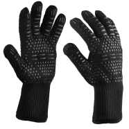 Silicon Hand Gloves Heat Resistant Safe Cooking Helper image