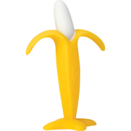 Silicone Banana Toothbrush 0 Months Plus image