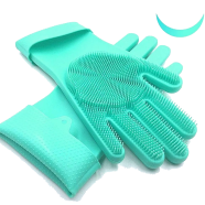 Silicone Dish Washing Kitchen Hand Gloves - Hand Gloves - Simplify Dishwashing With The Silicone Kitchen Hand Gloves - Providing Convenience(Any color) icon