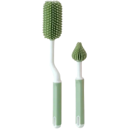 Silicone Feeder Bottle And Nipple Cleaning Brush - 1set icon