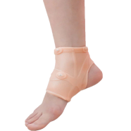 Silicone Gel Heel Protector - Plantar Fasciitis Soft Socks For Hard, Cracked, Dry Skin- 1 Pair image