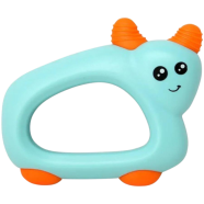 Silicone Head Ox Baby Hand Teether With jhunjhuni CN -1pcs image