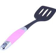 Silicone Heavy Duty Non Stick Spoon - Black and Pink image