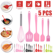 Silicone Kitchen Tools Set 5Pcs icon
