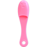 Silicone Nose Brush Facial Pore Cleaner Portable Blackhead Double-Sided Massage Brushes Beauty Cleaning Tool Facial Nasal Scrub -1pcs (Any Color) image