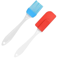 Silicone Oil And Spatula Pastry Brush-2 Pcs Set icon