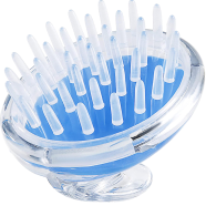 Silicone Shampoo Scalp Hair Massager Shower Brush Comb Care Tool -1 Pcs image