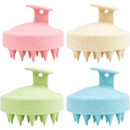 Silicone Shampoo Scalp Hair Massager Shower Brush Comb Care Tool -1 Pcs image