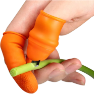 Silicone Thumb Knife Gloves for Vegetable Cutting image
