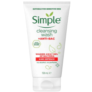 Simple Anti-Bac Cleansing Wash Kind Defence (150ml) image