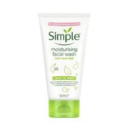 Simple Moisturising Facial Wash 150 ml Uk image
