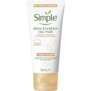 Simple Protect N Glow Detox and Brighten Clay Mask - 50 ml image